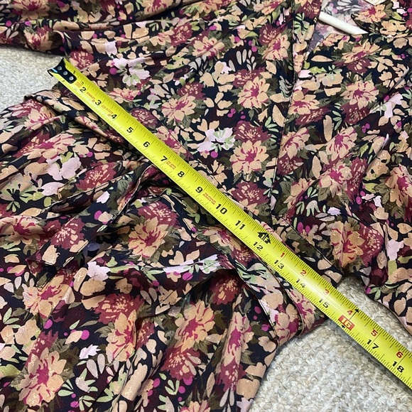 TiMo Maxi Floral Wrap dress, Size Medium - Picture 11 of 13
